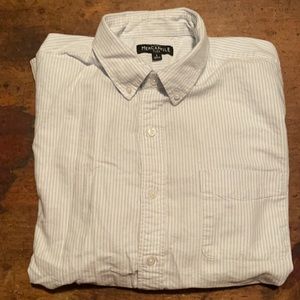 Men’s J.Crew striped Oxford. Size L Flex.